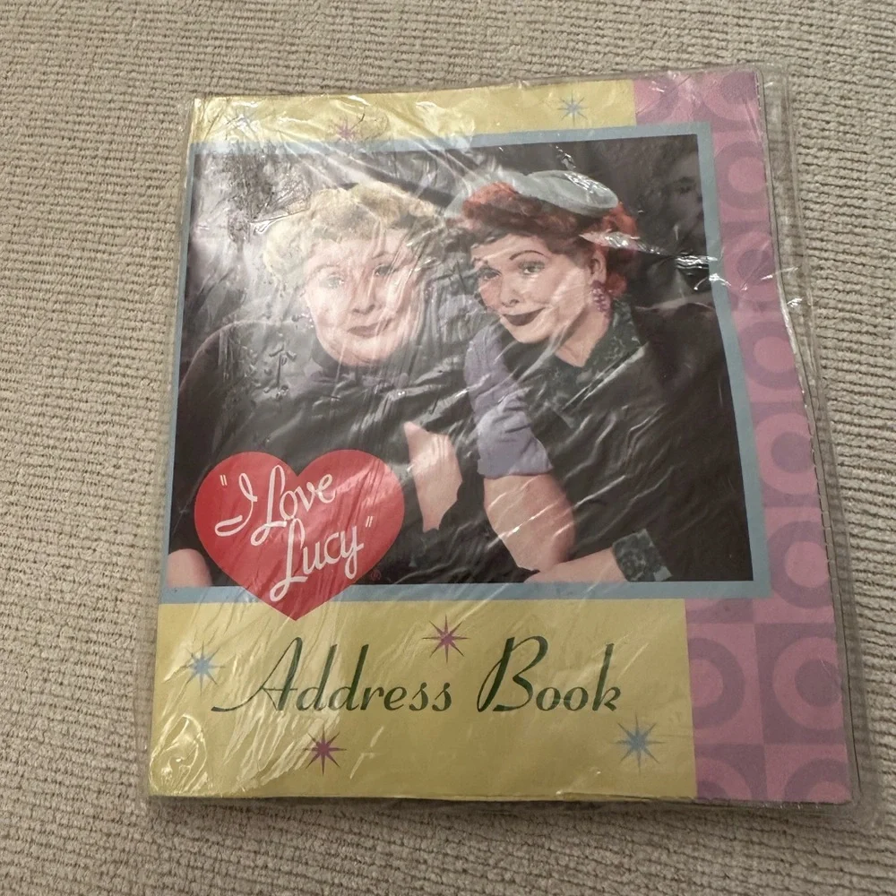 I LOVE LUCY 2003 VINTAGE ADDRESS BOOK